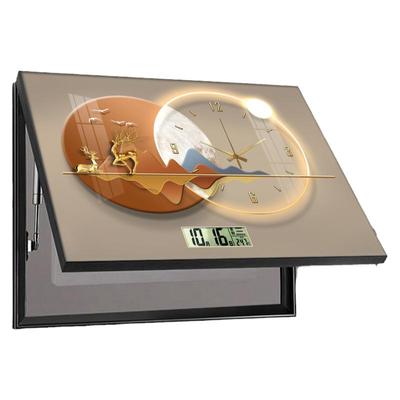 万年历电表箱装饰画2024新款