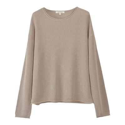 WITTYFOX吸湿透气苎麻针织衫