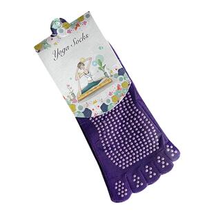 普拉提袜防滑袜五指袜训练袜子专业女夏季透气薄款室内运动袜