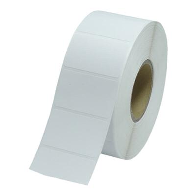 艾利铜版纸不干胶标签纸横版40*35mm铜板条码打印贴纸4x3.5cm定制