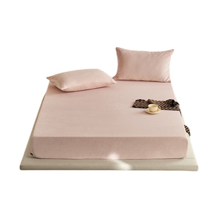 冬季保暖加厚牛奶绒床笠单件 A类珊瑚绒床罩防静电加绒床单三件套