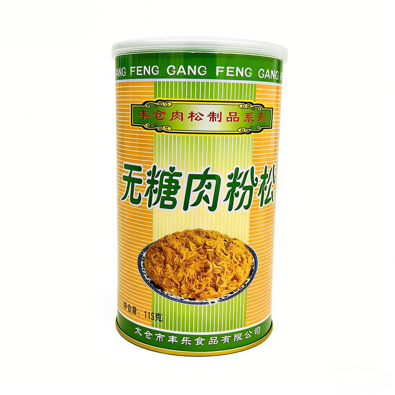 丰仓罐装肉松粉115g控糖细软