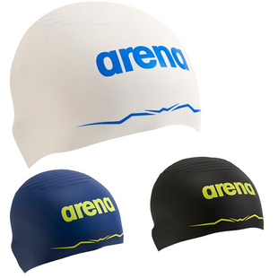 新版Arena阿瑞娜3400比赛竞速3D软钢盔泳帽波浪旋涡男女训练硅胶