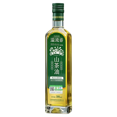 溢流香有机山茶油纯天然低温冷榨