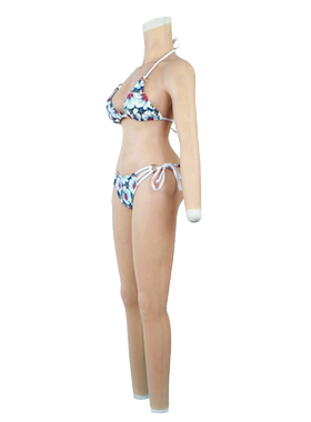 媛野全身硅胶连体衣男变女