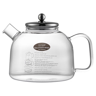 trendglas jena 1.75L德国进口高硼硅泡茶玻璃壶简约耐热煮现货