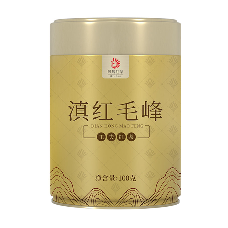 凤牌红茶早春滇红毛峰特级浓香