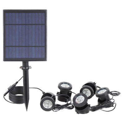 馨芒太阳能水底灯防水七彩水池