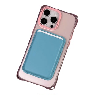 高级百搭MagSafe硅胶强磁吸卡包适用荣耀华为苹果小米收纳包多功能门禁公交卡便携