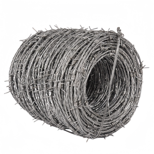 铁丝网围栏钢丝刺绳刺铁丝铁蒺藜隔离护栏网围墙防爬刺防盗刺圈地