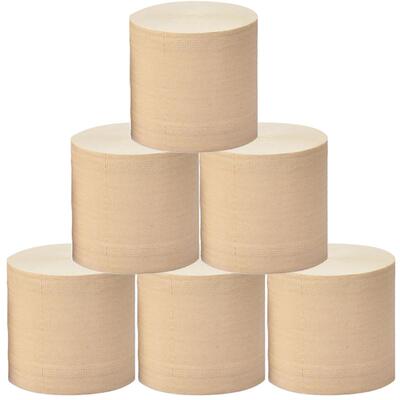 粗卷本色无芯整箱卫生纸实惠装