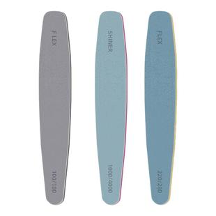 指甲锉磨指甲砂条美甲挫条抛光打磨条专用海绵搓条修美甲工具套装