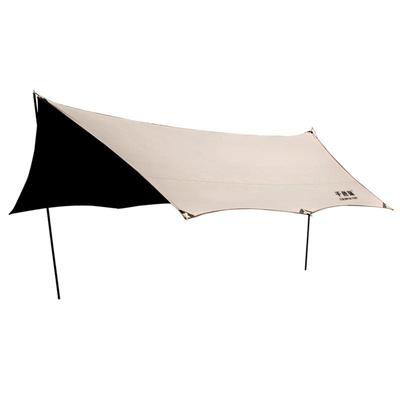 黑胶蝶形便携式天幕帐篷千色篷