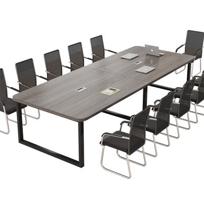 会议桌长桌简约现代办公桌椅组合