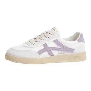 爆款透气网面阿甘鞋小白鞋2026夏季新款百搭休闲运动平底单鞋薄款