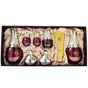 秀雅韩天参先柔两件套盒仙柔爽肤水乳液护肤品补水保湿紧致滋润女