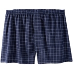 浪莎阿罗裤男士纯棉宽松平角内裤大码高弹四角短裤头男款格纹睡裤