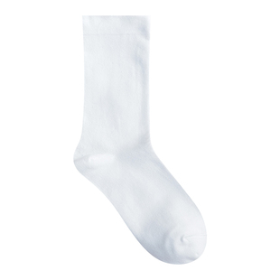 Himade秋冬季搭配洞洞鞋月子袜子女糖果色透气中筒袜日系堆堆长袜