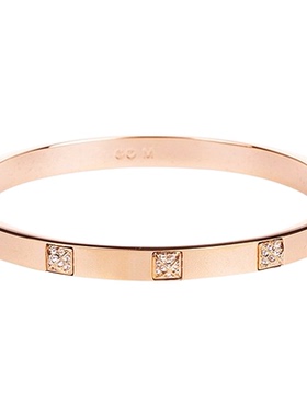 自营SWAROVSKI Dextera 手镯玫瑰金简约时尚 5098834新款七夕礼物