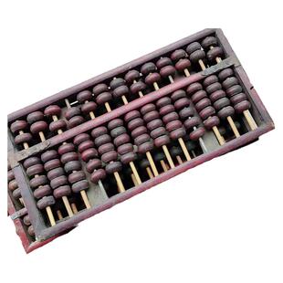 老式算盘老物件80年代个人收藏品木质算珠农家乐民宿道具旧货摆件