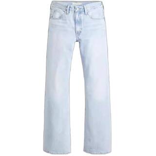 Levi's李维斯26年春夏新款女士美式复古休闲宽松微喇浅色牛仔裤