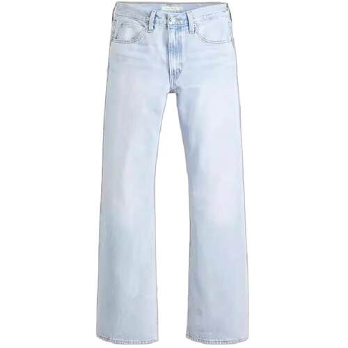 Levi's李维斯26年春夏新款女士美式复古休闲宽松微喇浅色牛仔裤