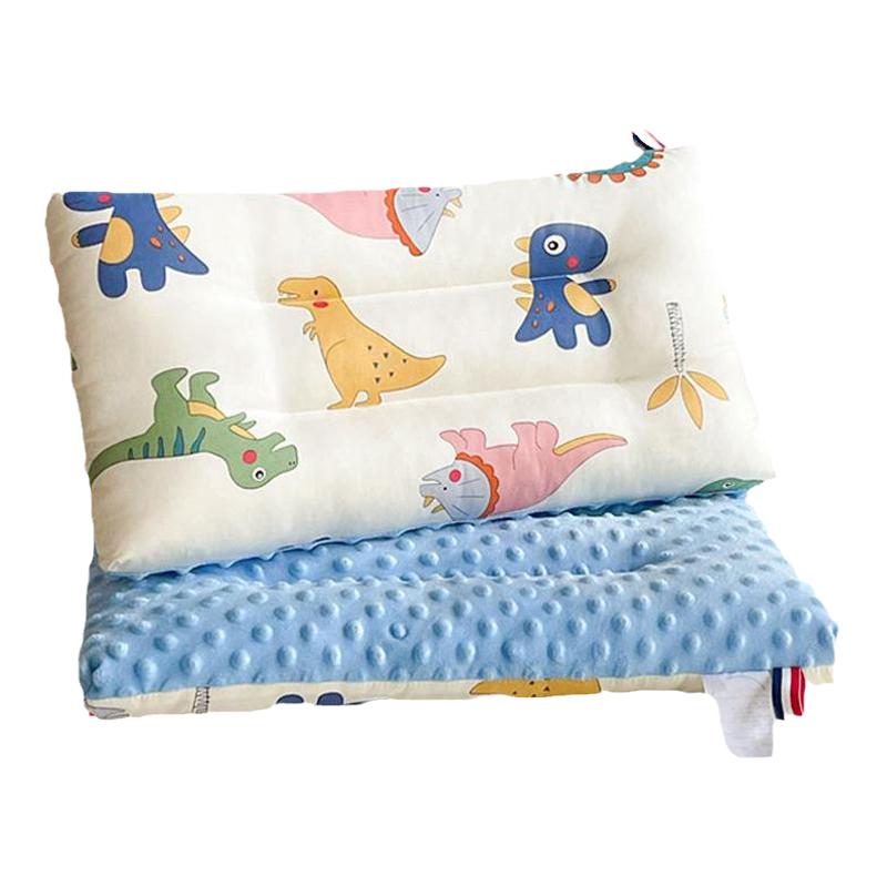 儿童枕头安抚豆豆枕纯棉四季通用小学生幼儿园宝宝婴儿枕芯可水洗