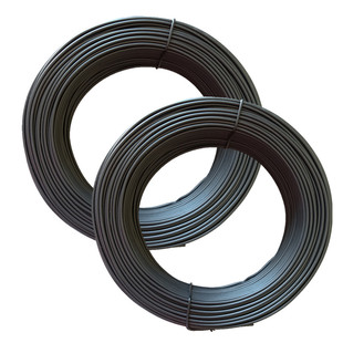 包邮铁丝扎线绑线通信电力电缆绝缘绑线捆扎线包塑铁丝绑扎丝扎带