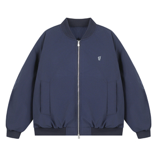 @港仔文艺男 工装棉袄男冬季加厚夹棉外套美式男生飞行员夹克棉服