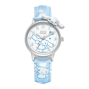 三丽鸥玉桂狗联名手表儿童女孩女童小学生只看时间女生大耳狗正港