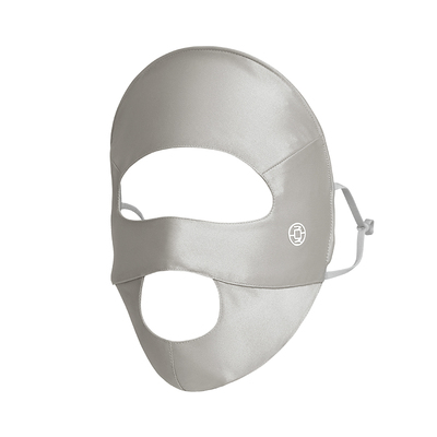 夏秦真丝防晒面罩女透气开口