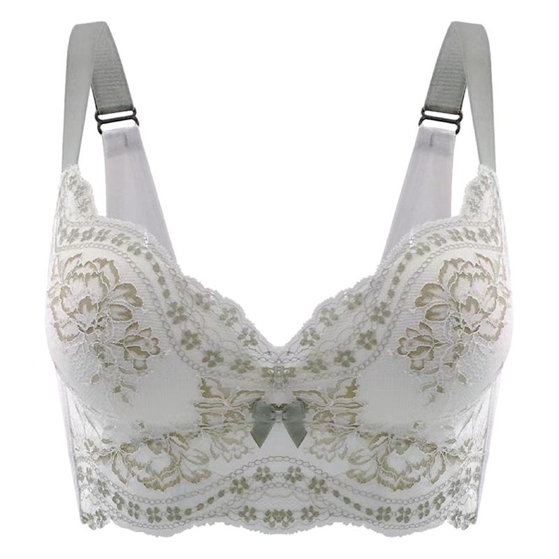 小胸显大聚拢收副乳调整型文胸