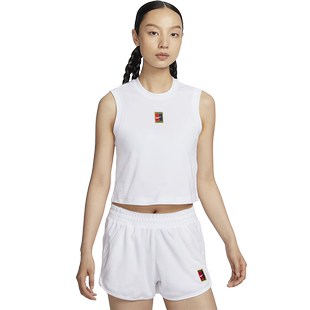 Nike耐克网球背心女郑钦文同款无袖训练短袖运动休闲T恤FQ2274