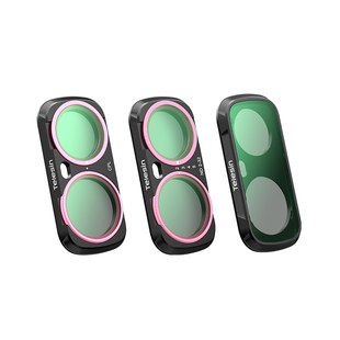 Telesin泰迅适用影石Insta360 Luna Ultra人像滤镜套装运动相机cpl偏振镜可调nd滤镜减光镜¼黑柔镜配件