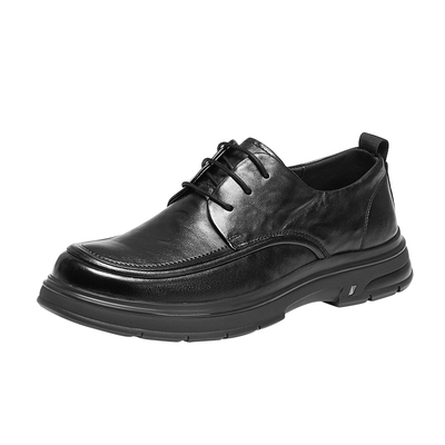 天美意2026春新款商场同款通勤套脚商务简约男休闲皮鞋W5138AM6