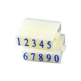 亚信S-4数字组合号码印数字印章英文组合印章符号组合印章数字组合印章号码印字高7mm
