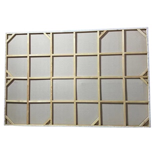 绚马油画框超大尺寸亚麻雨露麻实木内框布框卯榫丙烯中纹细纹画框带框带画布外框装裱油画布毕业创作定制批发