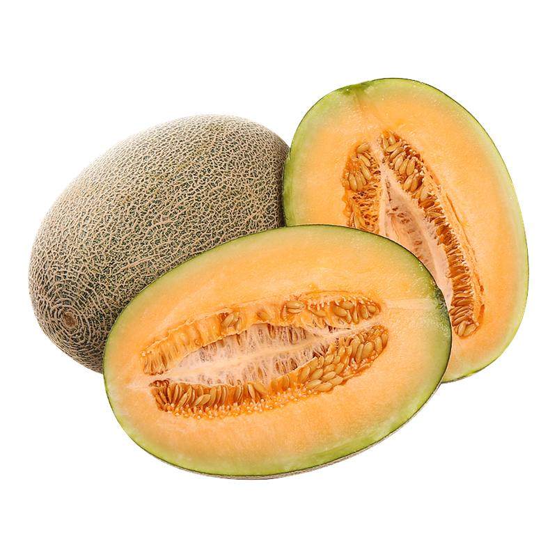 正宗海南哈密瓜9斤当季新鲜水果脆甜网纹瓜老汉瓜西州蜜整箱包邮