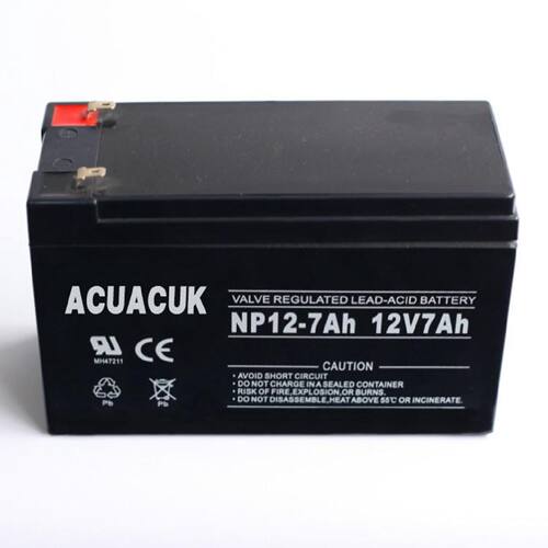 ACUACUK蓄电池NP71212V7AH机房UPS电源配套消防照明EPS直流屏