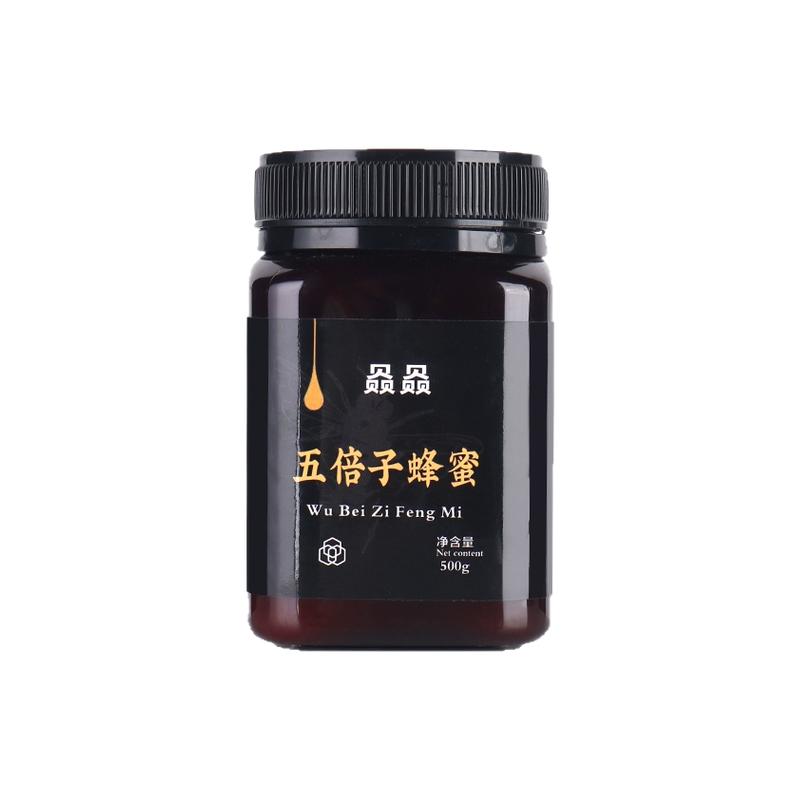 赑赑品牌五倍子蜂蜜純天然結(jié)晶成熟原蜜孕婦兒童無(wú)添加健康藥材蜜