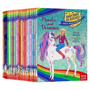 独角兽学院系列20册合售 英文原版 Unicorn Academy Sienna and Sparkle  冒险故事友谊主题 桥梁章节小说 青少年读物 平装