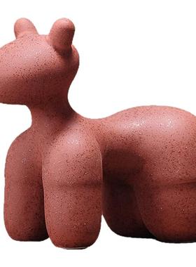 一眼心动！陶瓷马摆件yyds