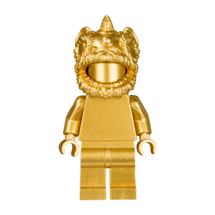 第三方抽抽乐舞狮雄狮积木人仔新年限定人偶中国风潮玩春节摆件