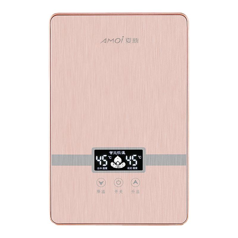 Amoi/夏新 即热式电热水器家用小型淋浴洗澡机快速热变频恒温厨宝