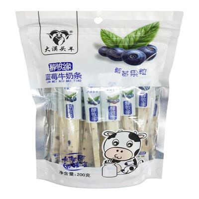 牛奶条新疆奶制品大漠头羊醇牧缘奶条多种口味200克包邮