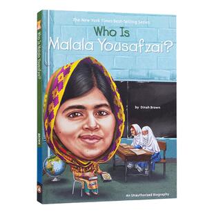 英文原版 Who Is Malala Yousafzai 谁是马拉拉 女权主义者 名人传记系列 民权斗士人物传记 英文版 进口英语原版书籍