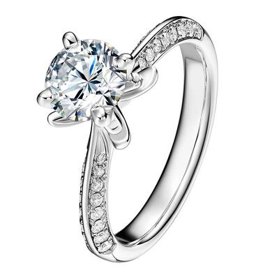 LOVITA镶嵌钻石求爱钻戒
