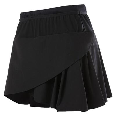 DYISE运动短裙女不规则设计速干高腰防走光跑步训练裙裤23003显瘦