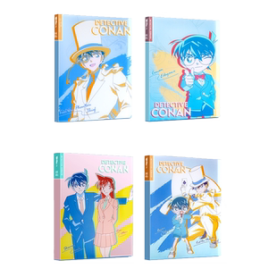晨光名侦探柯南限定款a4资料册文件夹透明插页30/40页大容量收纳袋试卷夹档案册报告单收纳册子CONAN基德新一