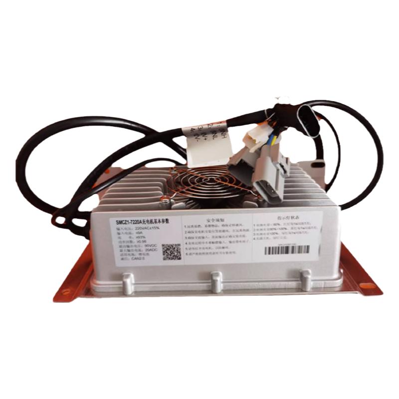 车载充电器萨美特72V20A三元锂电84V85密封智能自动充电机SMC雷丁